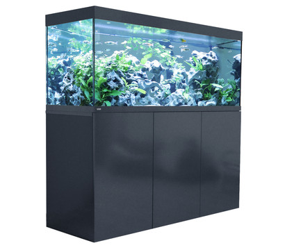 amtra Aquarium Kombination ALUX 450 LED, ca. B150/H148/T55 cm, 450 l