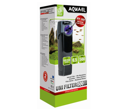 AQUAEL Aquarium Innenfilter Uni Filter UV 500 Power