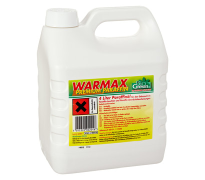 Bio Green Paraffinöl Warmax, 4 l