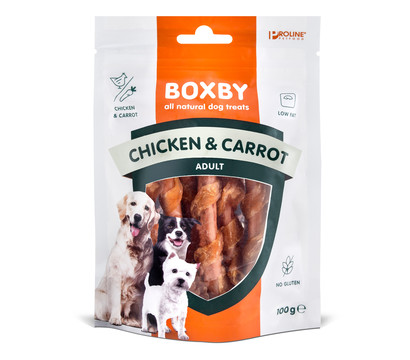 Boxby Hundesnack Chicken & Carrot, 100 g