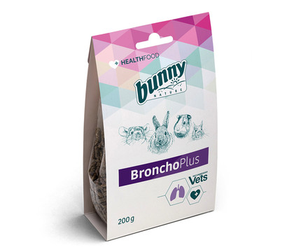 bunny® NATURE Ergänzungsfutter Health Food & Care BronchoPlus, 200 g