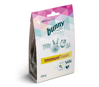 bunny® NATURE Ergänzungsfutter Health Food & Care ImmunPower, 200 g