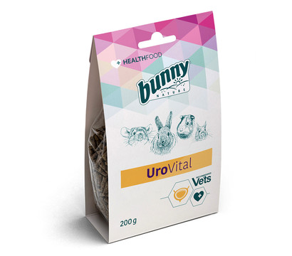 bunny® NATURE Ergänzungsfutter Health Food & Care UroVital, 200 g
