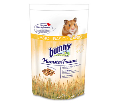 bunny® NATURE Hamsterfutter HamsterTraum BASIC, 600 g