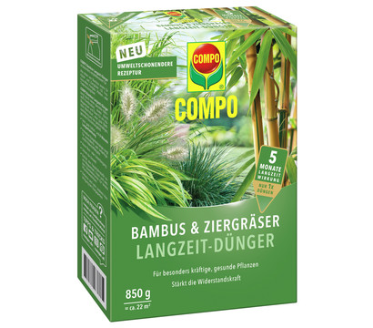 COMPO Bambus & Ziergräser Langzeit-Dünger, 850 g