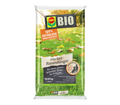 COMPO BIO Herbst-Rasendünger, 10,05 kg