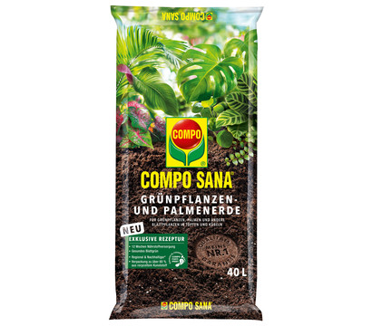 COMPO SANA® Grünpflanzen- und Palmenerde, 40 l
