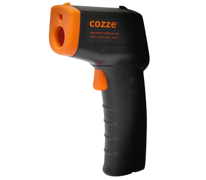 Cozze Infrarot-Thermometer, ca. B27/H15/T3,8 cm