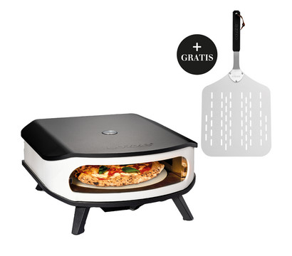 Cozze Pizzaofen Rotate 42 cm (17"), mit Thermometer inkl. rotierendem Pizzastein, ca. B61/H31/T61 cm