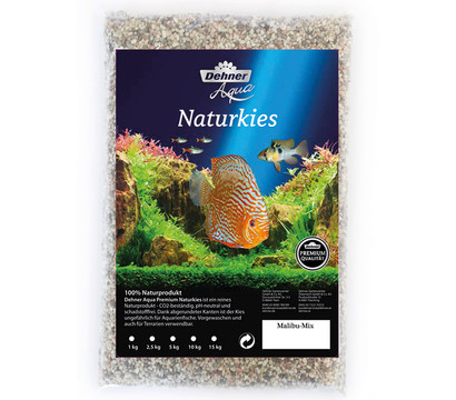 Dehner Aqua Premium Naturkies Malibu, 2-3 mm, 15 kg