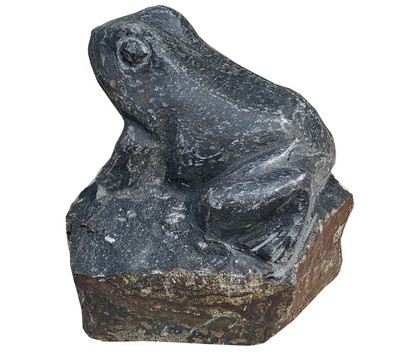 Dehner Basalt-Frosch, ca. B22/H18/T22 cm