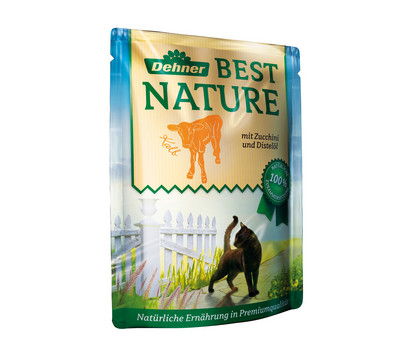 Dehner Best Nature Nassfutter für Katzen Adult, 85 g