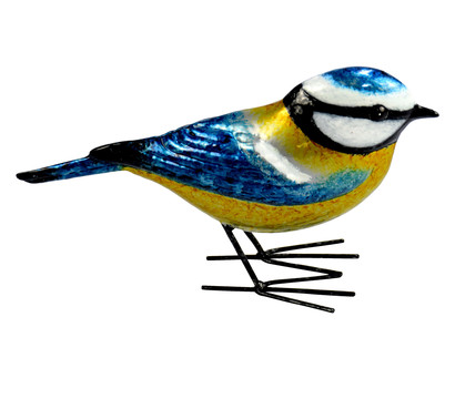 Dehner Deko-Vogel Blaumeise, ca. H12 cm