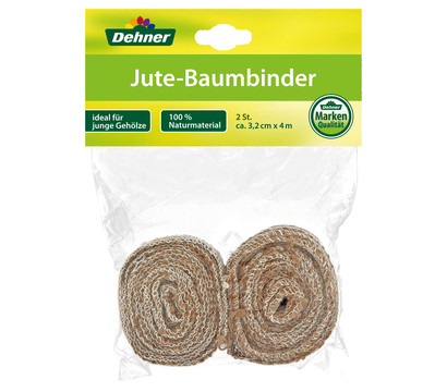 Dehner Jute-Baumanbinder, 4 m x 3,2 cm