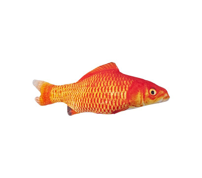 Dehner Katzenspielzeug Spielkissen Goldfisch