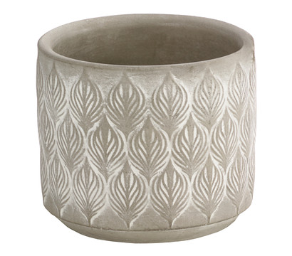 Dehner Keramik-Übertopf Elian, rund, ca. Ø8 cm