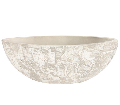 Dehner Keramik-Jardiniere Alessio, oval, ca. B34/H12/T13 cm
