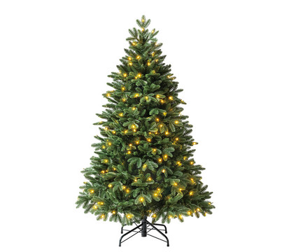 Dehner künstlicher LED-Weihnachtsbaum Alva, ca. H150 cm