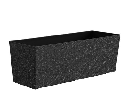 Dehner Kunststoff-Kasten Stone inkl. Bewässerungssystem, rechteckig