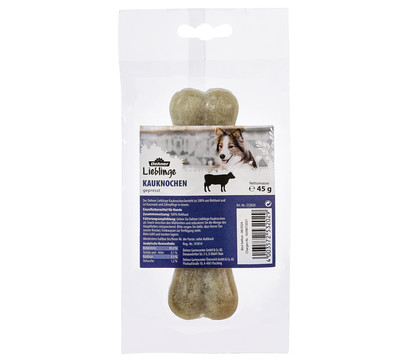 Dehner Lieblinge Hundesnack Kauknochen, gepresst, 45 g