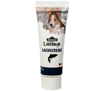 Dehner Lieblinge Hundesnack Lachscreme, 75 g
