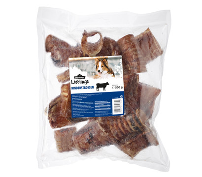 Dehner Lieblinge Hundesnack Rinderstrossen, 500 g