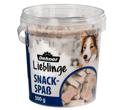 Dehner Lieblinge Hundesnack Snack-Spaß Duo Knochen, 500 g