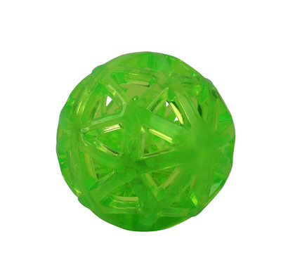 Dehner Lieblinge Hundespielzeug Blinky Ball, grün, ca. Ø7,5 cm