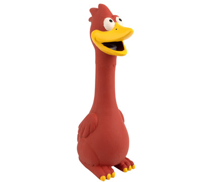 Dehner Lieblinge Hundespielzeug Squeaky Rooster, ca. B8/H26,5/T9 cm