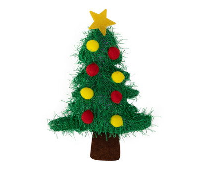 Dehner Lieblinge Katzenspielzeug Christmas Tree, ca. B7/H12/T1,5 cm