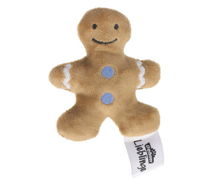 Dehner Lieblinge Katzenspielzeug Gingerbread Man, ca. B7,5/H9 cm