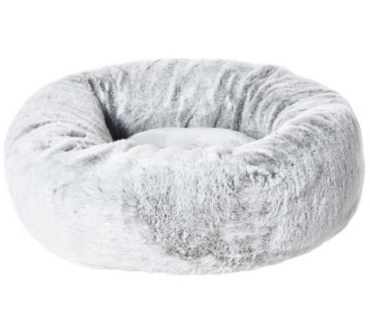 Dehner Lieblinge Kuschelbett Tender, rund, grau