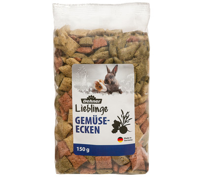 Dehner Lieblinge Nagersnack Gemüse-Ecken, 150 g