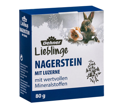 Dehner Lieblinge Nagerstein mit Luzerne, 65 g
