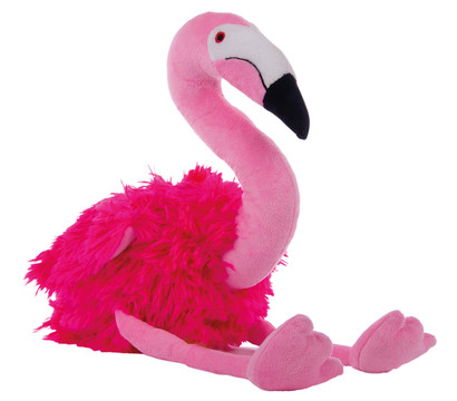 Dehner Lieblinge Stofftier Flamingo, ca. B26/H26 cm