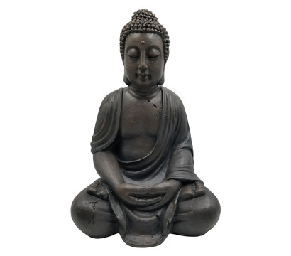 Dehner Magnesia-Buddha, ca. B45/H68/T36 cm