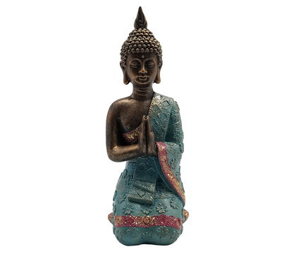 Dehner Polyresin-Buddha, ca. H28,5 cm