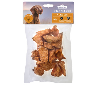 Dehner Premium Hundesnack Nuggets, 100 g