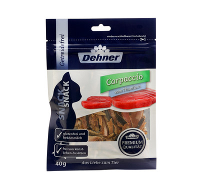 Dehner Premium Katzensnack Carpaccio, 40 g