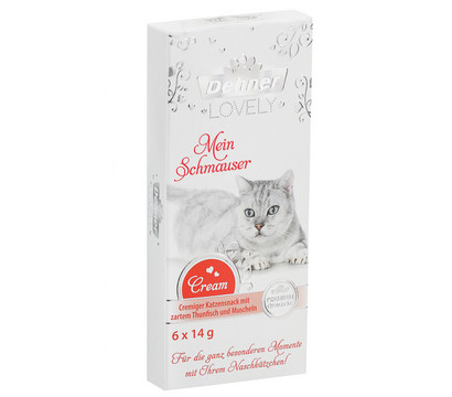 Dehner Premium Lovely Katzensnack Cream Mein Schmauser