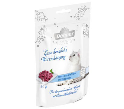 Dehner Premium Lovely Katzensnack Eine herzliche Wertschätzung, 50 g