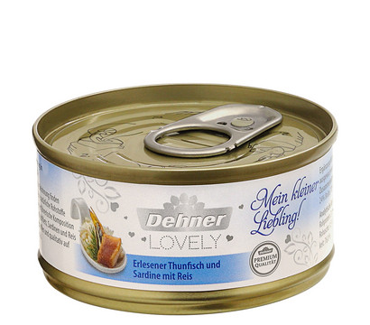 Dehner Premium Lovely Nassfutter für Katzen Mein kleiner Liebling!, 70 g