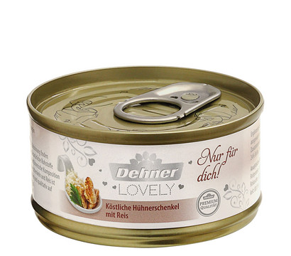 Dehner Premium Lovely Nassfutter für Katzen Nur für dich!, 70 g