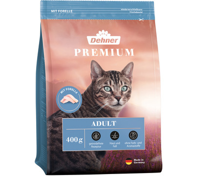 Dehner Premium Trockenfutter für Katzen Adult