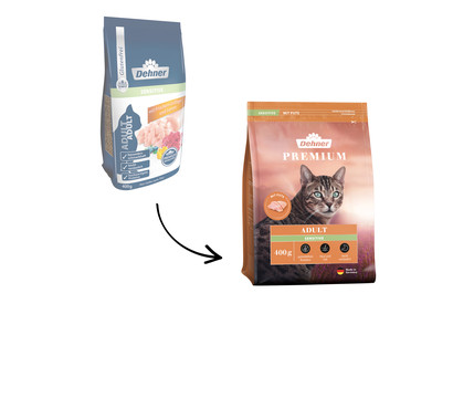 Dehner Premium Trockenfutter für Katzen Sensitive Adult, Pute