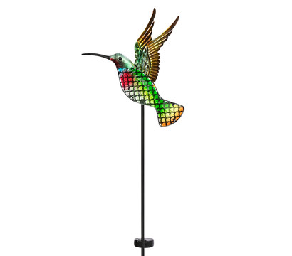 Dehner Solarstab Vogel Kolibri, ca. B29/H130/T4 cm