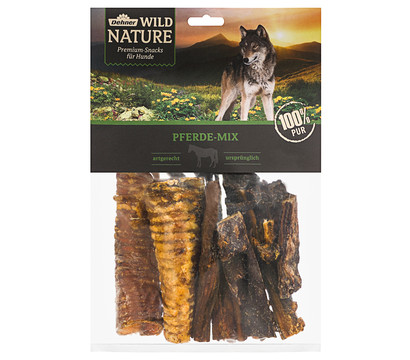 Dehner Wild Nature Hundesnack Pferde-Mix, 300 g