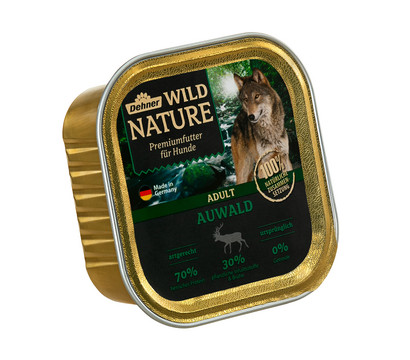 Dehner Wild Nature Nassfutter für Hunde Auwald Adult, 150 g