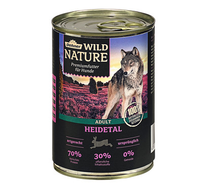 Dehner Wild Nature Nassfutter für Hunde Heidetal Adult, 400 g/800 g