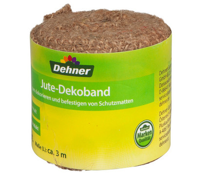 Dehner Winterschutz Jute-Dekoband, ca. L300/B6 cm